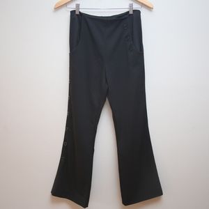 Proenza Schouler Black flared cropped pants Sz Sm